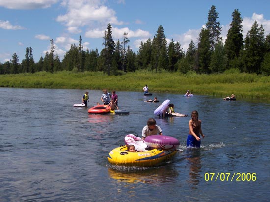 2006 family reunion in Yellowstone National Park
